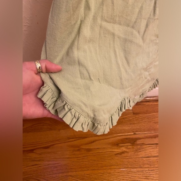 Free People Button-Front Midi Dress - Picture 8 of 11